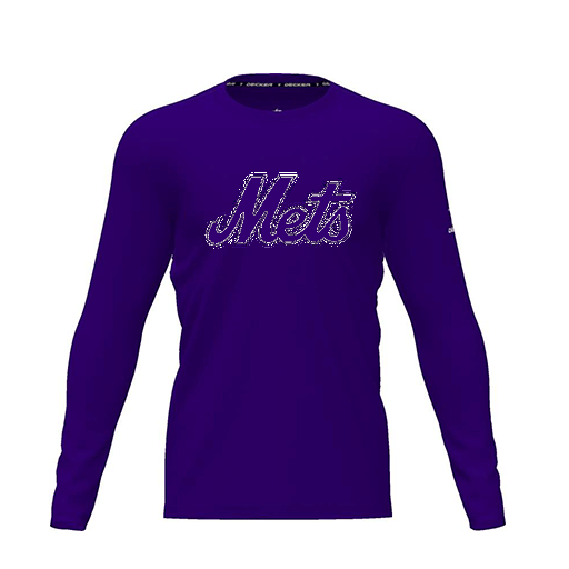 [FTLCDFPP-YXS-LOGO3] Dri Fit Performance T-Shirt (Youth XS, Purple, Logo 3, Long Sleeve)