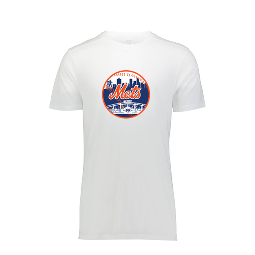 [FTSCUBWH-AS-LOGO2] Decker Men's Tri-Blend T-Shirt - Short Sleeve (Adult S, White, Logo 2)