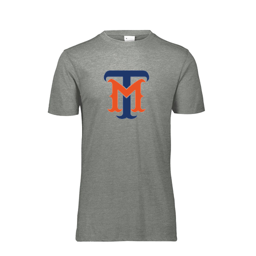 [3066.013.S-LOGO1] Youth Ultra-blend T-Shirt (Youth S, Gray, Logo 1)