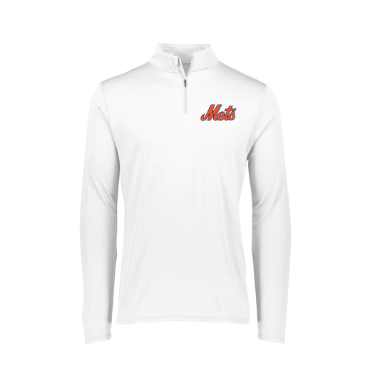 [FTLQFLWH-FAXS-LOGO3] Decker Women's Flex-Lite 1/4 Zip Shirt (Female Adult XS, White, Logo 3)