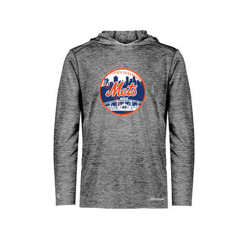 [FOLHCGBK-AS-LOGO2] Men's Charge Hoodie (Adult S, Black, Logo 2)