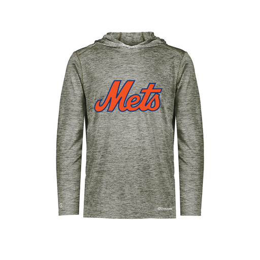 [FOLHCGGY-AS-LOGO3] Decker Men's Charge Hoodie (Adult S, Gray, Logo 3)