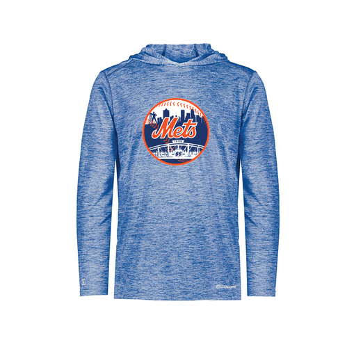 [FOLHCGRY-YS-LOGO2] Decker Youth Charge Hoodie (Youth S, Royal, Logo 2)