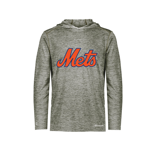 [FOLHCGGY-YS-LOGO3] Decker Youth Charge Hoodie (Youth S, Gray, Logo 3)