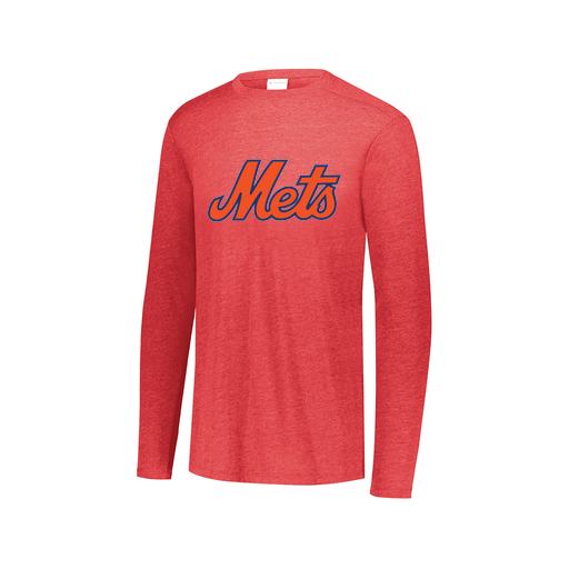 [3075.V96.XS-LOGO3] Men's LS Ultra-blend T-Shirt (Adult XS, Red, Logo 3)