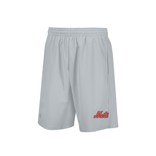 [229556.099.XS-LOGO3] Men's Weld Short (Adult XS, Silver, Logo 3)