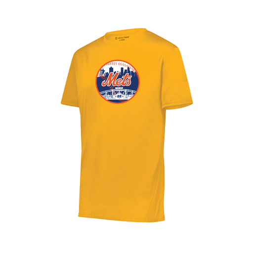 [222819.025.XXS-LOGO2] Youth Movement Dri Fit Shirt (Youth XXS, Athletic Gold, Logo 2)