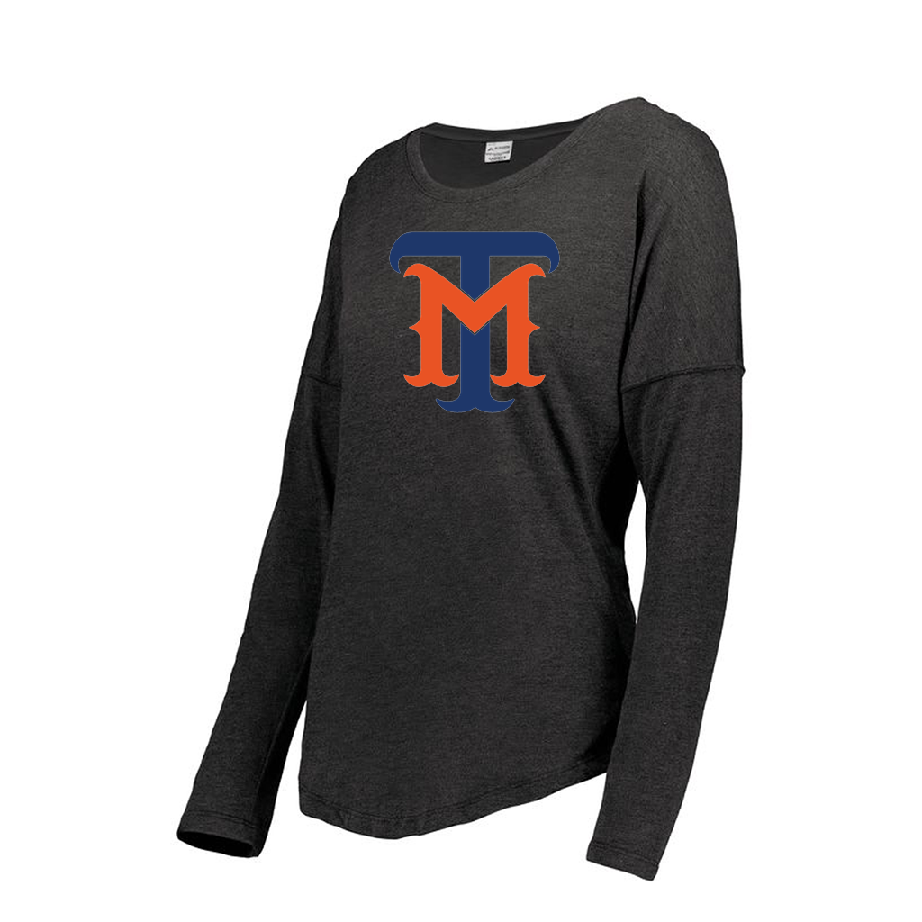 Decker Women's Tri-Blend T-Shirt - Long Sleeve